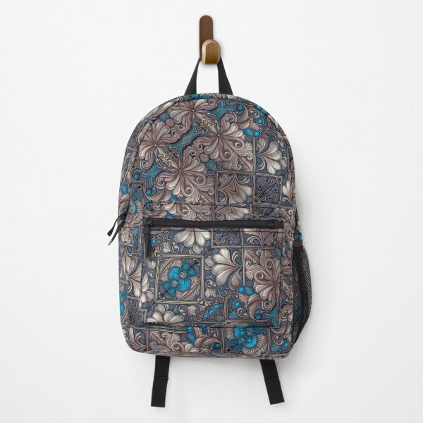 Item preview, Ornate baroque floral pattern print designed and sold by DFLC Prints.