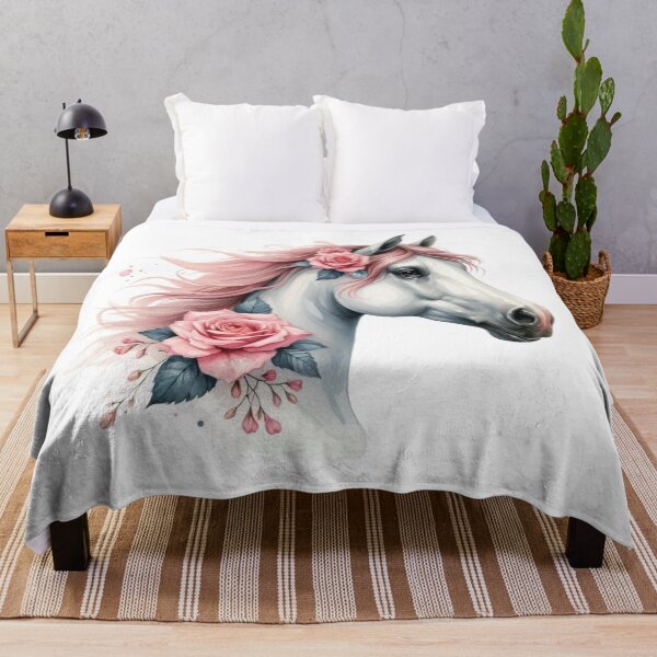 Item preview, Horse and Roses designed and sold by deniz kaya.