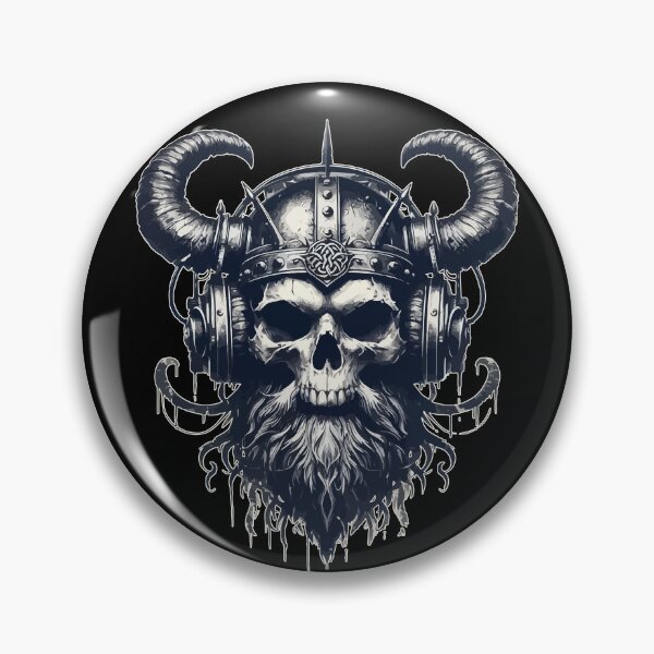 Item preview, Vintage Norse Valhalla Viking Beard with Headphone designed and sold by TomFrontierArt.