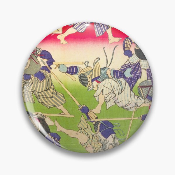 Item preview, Kendo Swordsmanship by Tsukioka Yoshitoshi designed and sold by TeeARTHY.