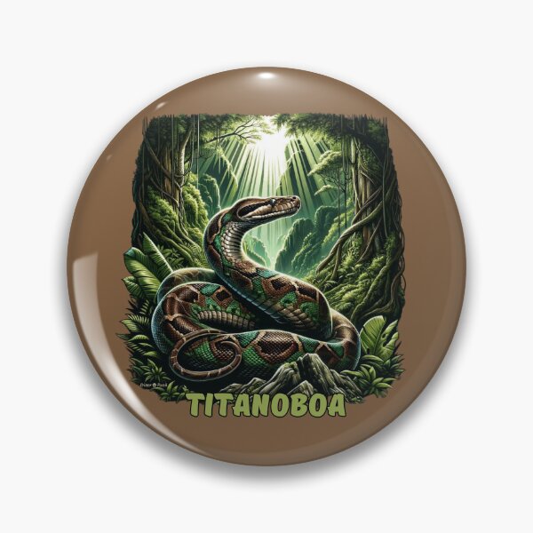 Item preview, Prehistoric Titanoboa Snake  designed and sold by critterpatchusa.