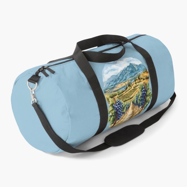 Item preview, OK Falls South Okanagan Watercolor Vineyard Painting designed and sold by meganohm.