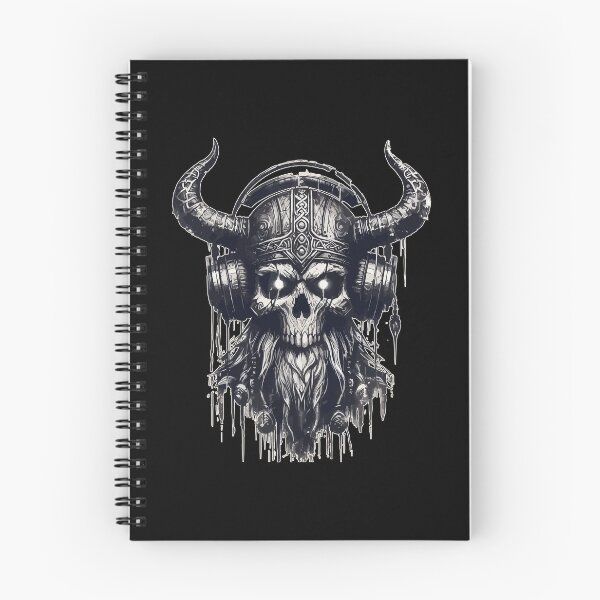 Item preview, Goth Vintage Norse Viking Beard with Headphone designed and sold by TomFrontierArt.