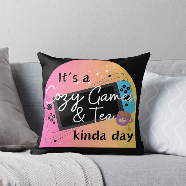 Item preview, It's A Cozy Games And Tea Kinda Day designed and sold by FateAndStardust.
