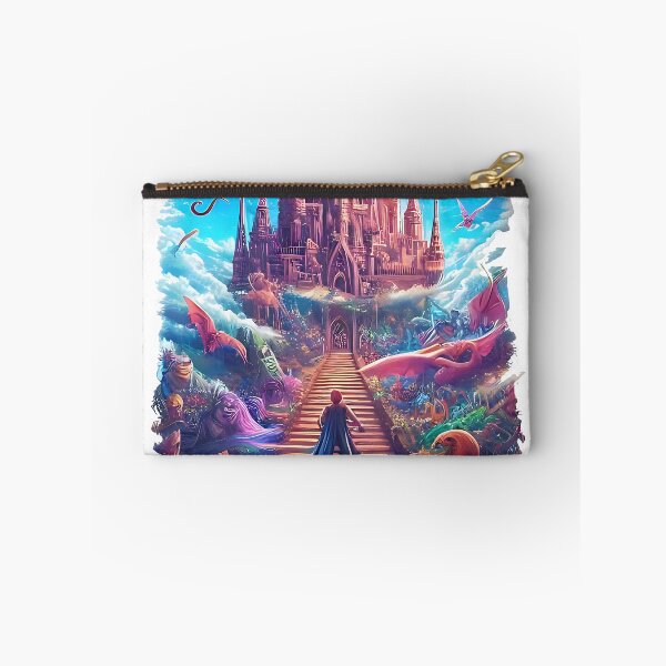 Item preview, Fantasy Castle - epic fight with dragons designed and sold by LvlUpPrints.