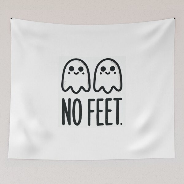 Item preview, No Feet Ghosts - Classic Edition designed and sold by landletsy.