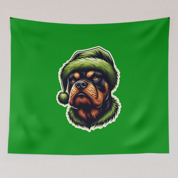 Item preview, Rottweiler Rottie Xmas Grinch designed and sold by ThisDress.