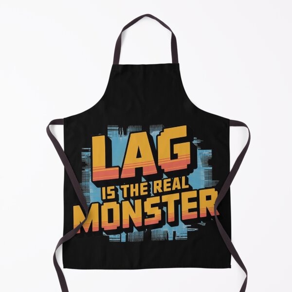 Item preview, Lag is the real monster designed and sold by MonaCreations.
