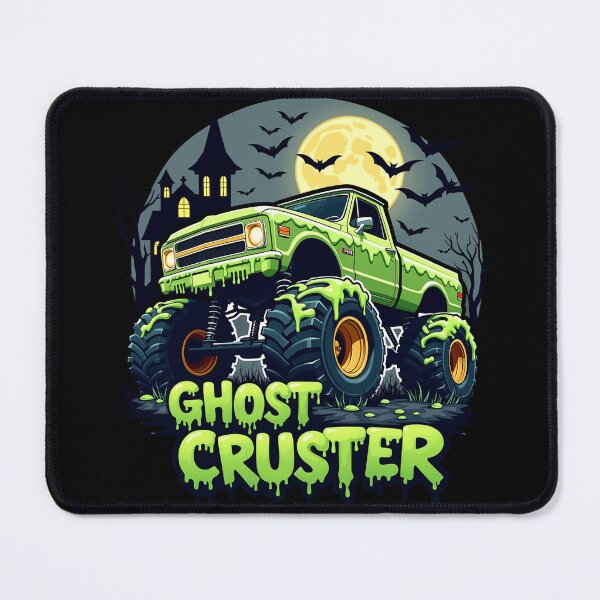 Item preview, Ghost Cruster, Funny Ghost with Monster Truck designed and sold by Made for Grins Co.