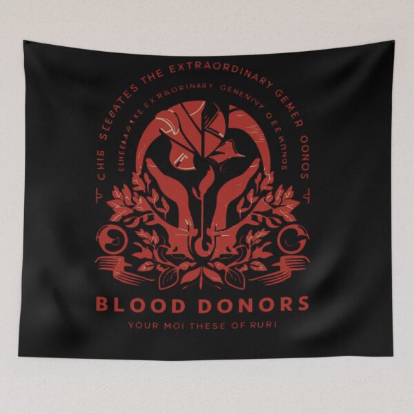 Item preview, TRIBUTE TO HEROIC BLOOD DONORS  designed and sold by YourTrendyTees.