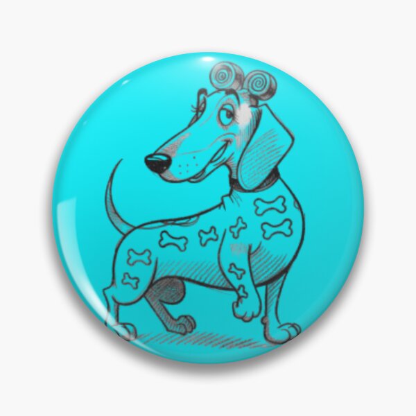 Item preview, Dachshund tattoo model by night designed and sold by chessnegocios.