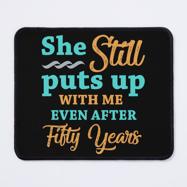 Item preview, 50th Wedding Anniversary Humor For Men designed and sold by thepixelgarden.