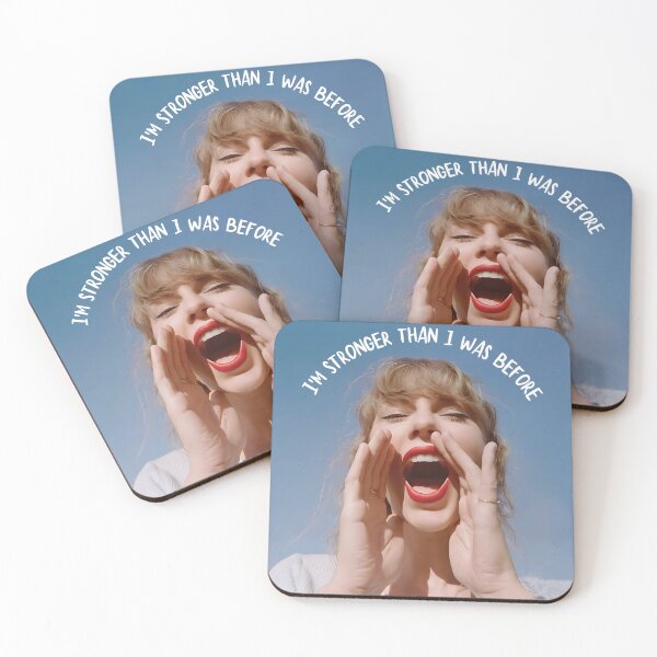Item preview, I'm Stronger Than I Was Before - Taylor Swift Fanart Design designed and sold by Aqhawalla.