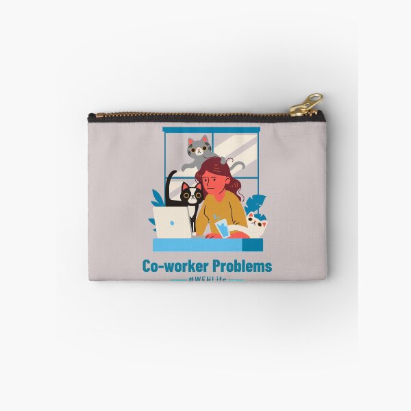 Item preview, Co-Worker Problems: Work From Home Life - Work cats designed and sold by Circle-Cats.