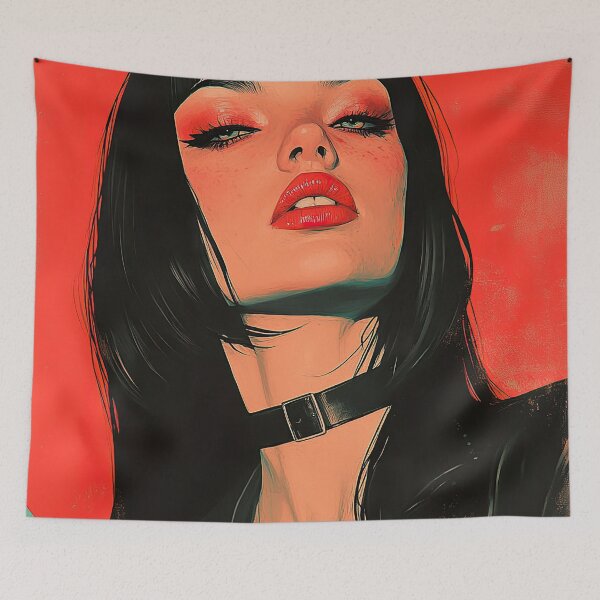 Item preview, Vampirella's Vaporwave Cubism designed and sold by Venon28.