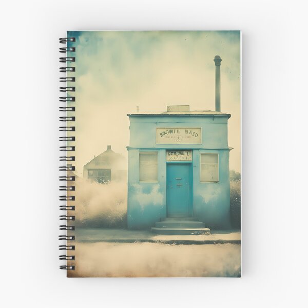 Item preview, Cyanotype style photography print of a building  designed and sold by Ilikeiwantilove.