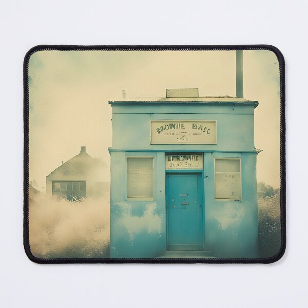 Item preview, Cyanotype style photography print of a building  designed and sold by Ilikeiwantilove.