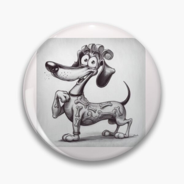 Item preview, Dachshund tattoo model by night  designed and sold by chessnegocios.