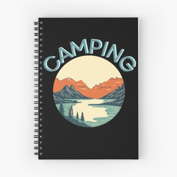 Aperçu de l'œuvre Illustration de paysage de camping créée et vendue par MSHobbies.