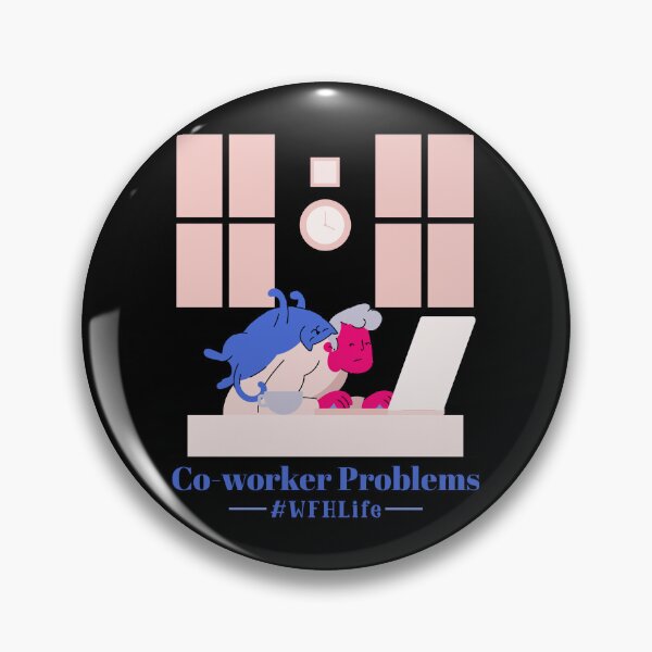 Item preview, Co-Worker Problems: Work From Home Life - Work cats designed and sold by Circle-Cats.