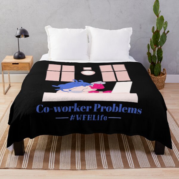 Item preview, Co-Worker Problems: Work From Home Life - Work cats designed and sold by Circle-Cats.