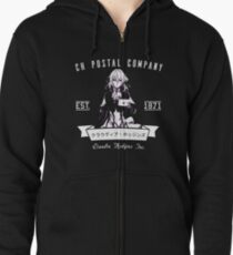 Sudadera con capucha y cremallera Violet Evergarden - CH Postal Company Camisa Anime