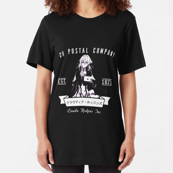 Violet Evergarden - CH Postal Company Anime Shirt Slim Fit T-Shirt