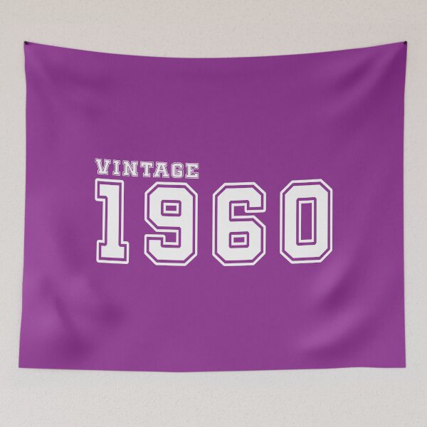 Item preview, Vintage 1960 Birthday designed and sold by Jeallan Designs.