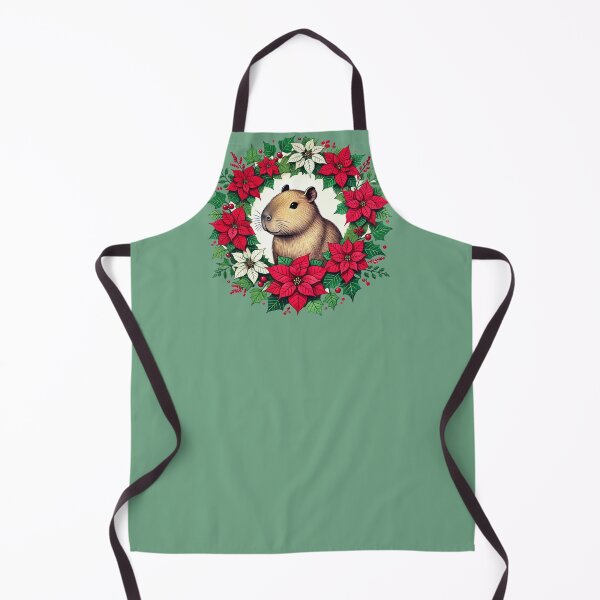 Item preview, Christmas Capybara designed and sold by FrictionMaxxing.