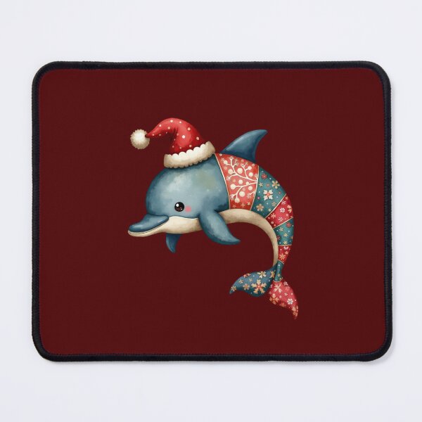 Item preview, christmas dolphin designed and sold by jkrphoto.