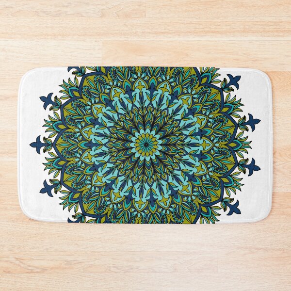 Item preview, Green Circle Mandala Pattern designed and sold by Ryslissa.