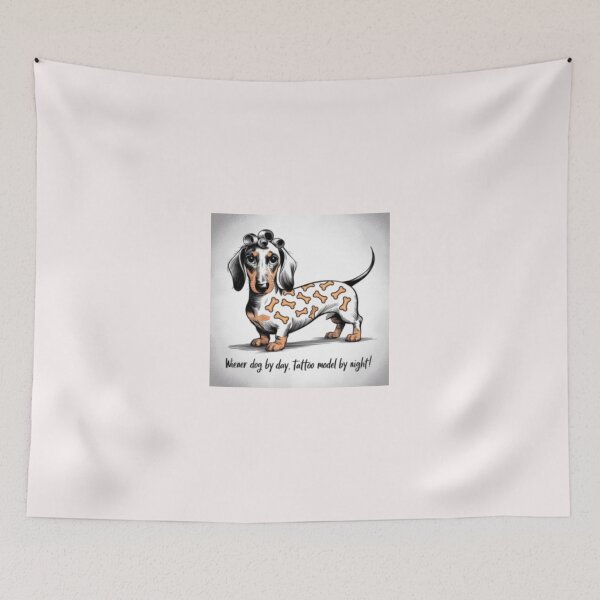 Item preview, Dachshund Funny Dog Art designed and sold by chessnegocios.