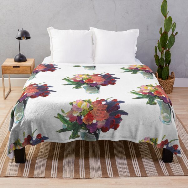 Item preview, Modern floral painting designed and sold by sonaadalian.