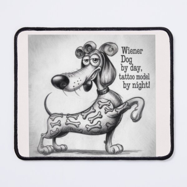 Item preview, Dachshund Funny Dog Art designed and sold by chessnegocios.