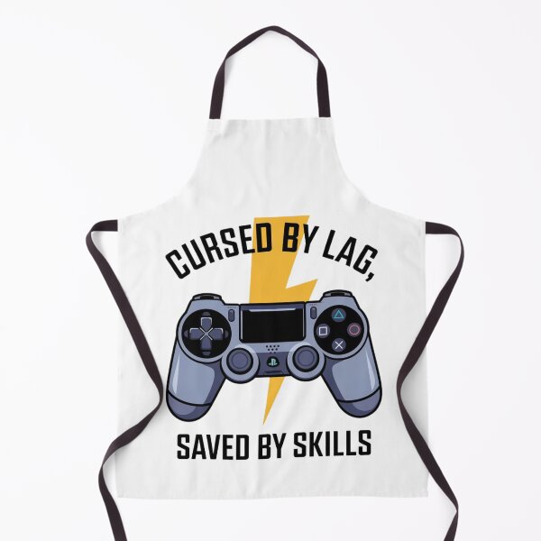 Item preview, Cursed by lag, saved by skills designed and sold by MonaCreations.