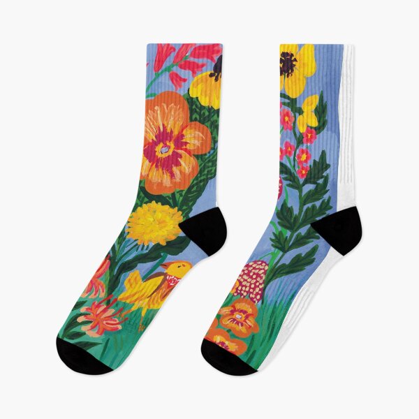 Item preview,  Woodland Adventure with Mice and Bird Friends in a Flower Garden - illustarted By Jemma Jamie Skidmore  designed and sold by Jemma Jamie Skidmore.