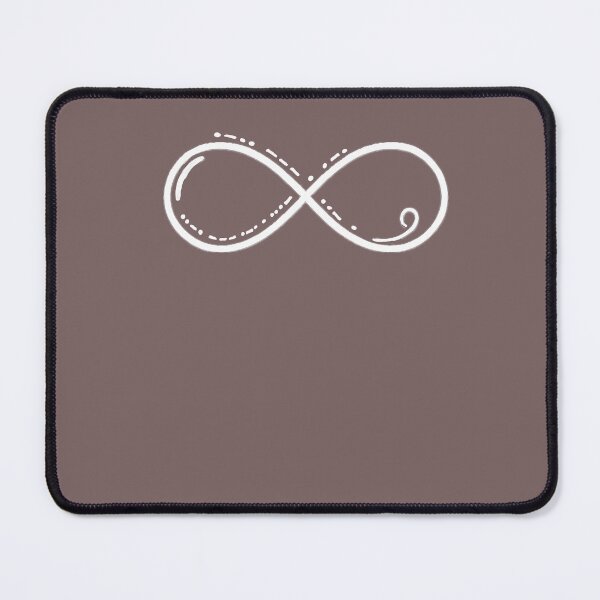 Item preview, Forever Love Morse Code Infinity Minimalist Design designed and sold by CreationbyNiki.