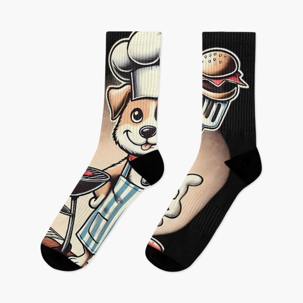 Item preview, Paw-some BBQ Chef. designed and sold by Linework Studio.