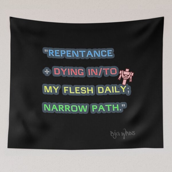 Item preview, "REPENTANCE..." Quote 09/22/2024 designed and sold by BJGWRDS.