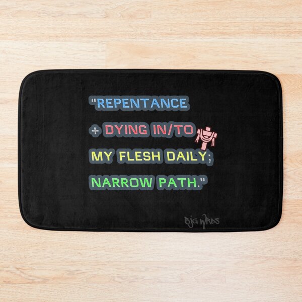 Item preview, "REPENTANCE..." Quote 09/22/2024 designed and sold by BJGWRDS.