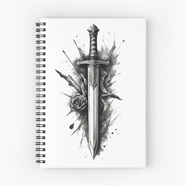 Item preview, sword, weapon, bravery, valor designed and sold by DonnaBlankaArt.