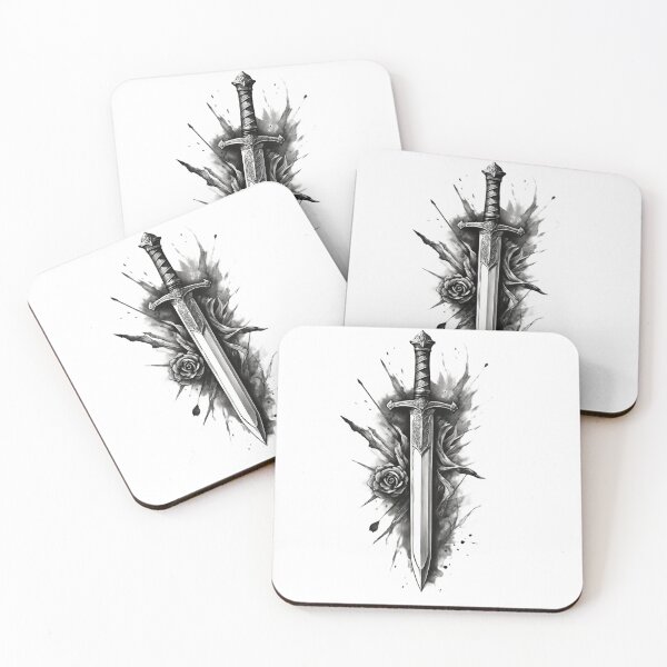 Item preview, sword, weapon, bravery, valor designed and sold by DonnaBlankaArt.