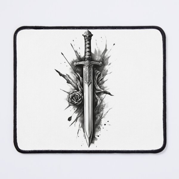 Item preview, sword, weapon, bravery, valor designed and sold by DonnaBlankaArt.