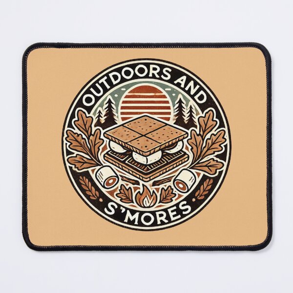 Item preview, Outdoors and S'Mores designed and sold by FrictionMaxxing.
