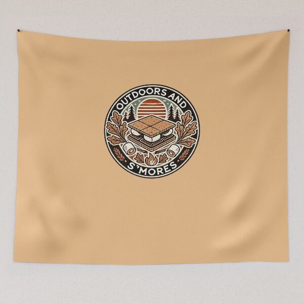 Item preview, Outdoors and S'Mores designed and sold by FrictionMaxxing.