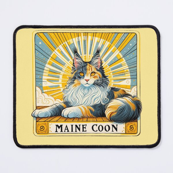 Item preview, Dilute Calico Maine Coon Cat designed and sold by FrictionMaxxing.
