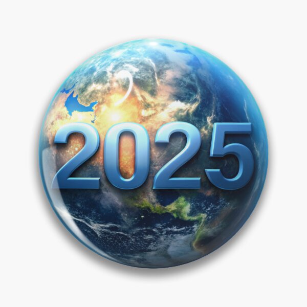 Item preview, 2025 Happy New Year Sticker designed and sold by TroveVault.