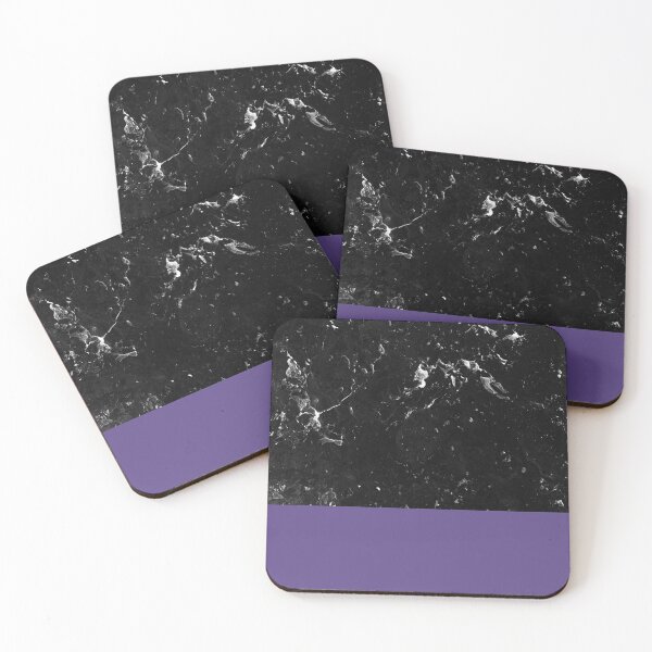 Item preview, Ultra Violet Meets Black Marble #1 #decor #art  designed and sold by Anita's & Bella's Art.