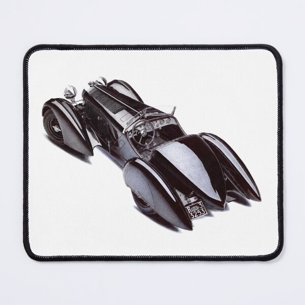 Item preview, 1930 Mercedes-Benz 710 SSK Trossi Roadster. designed and sold by Car drawings by Pavlo Scherbatyuk.