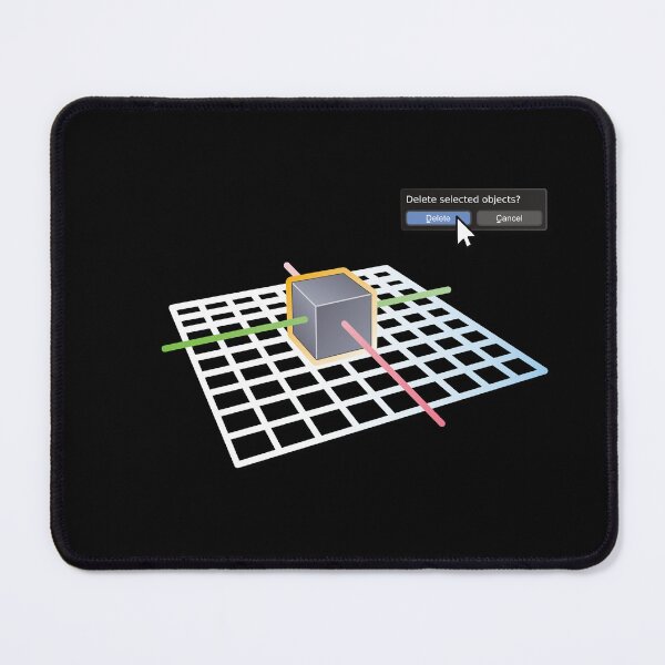Item preview, Blender Delete Default Cube designed and sold by Senisuram.